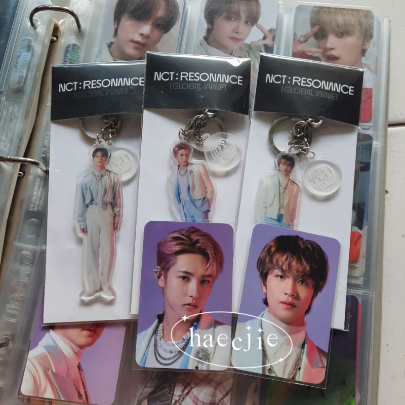 [FULLSET] Official Photocard NCT 2020 Jeno Renjun Haechan Acrylic Keyring Beyond live resonance set 