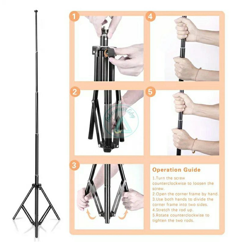 Ring Light 26 cm / 30 cm Lampu TikTok Paket Tripod