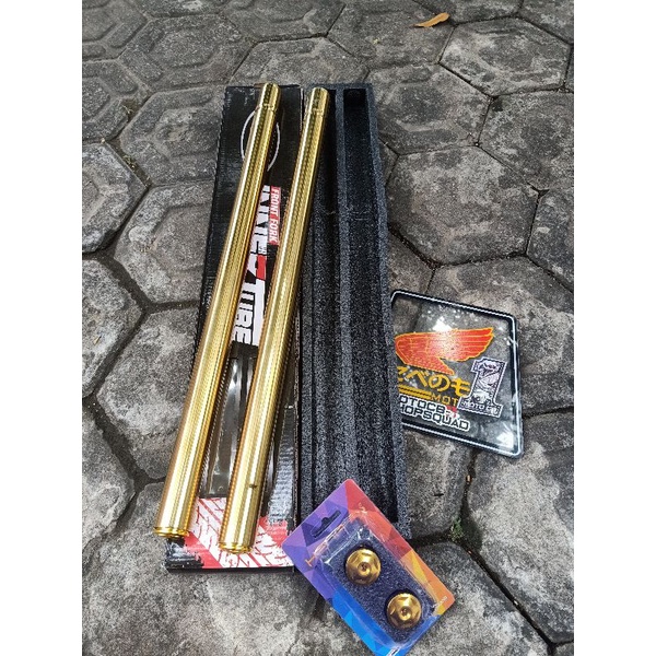 as skok 31 gold pnp gl,mp,tiger merk inner tube + mur atas merk heng..semua merk thailand