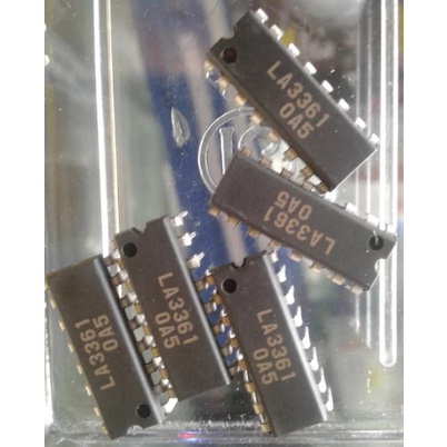 IC Radio Tuner FM LA3220 LA3361 - LA 3361 Amplifier Dip-14