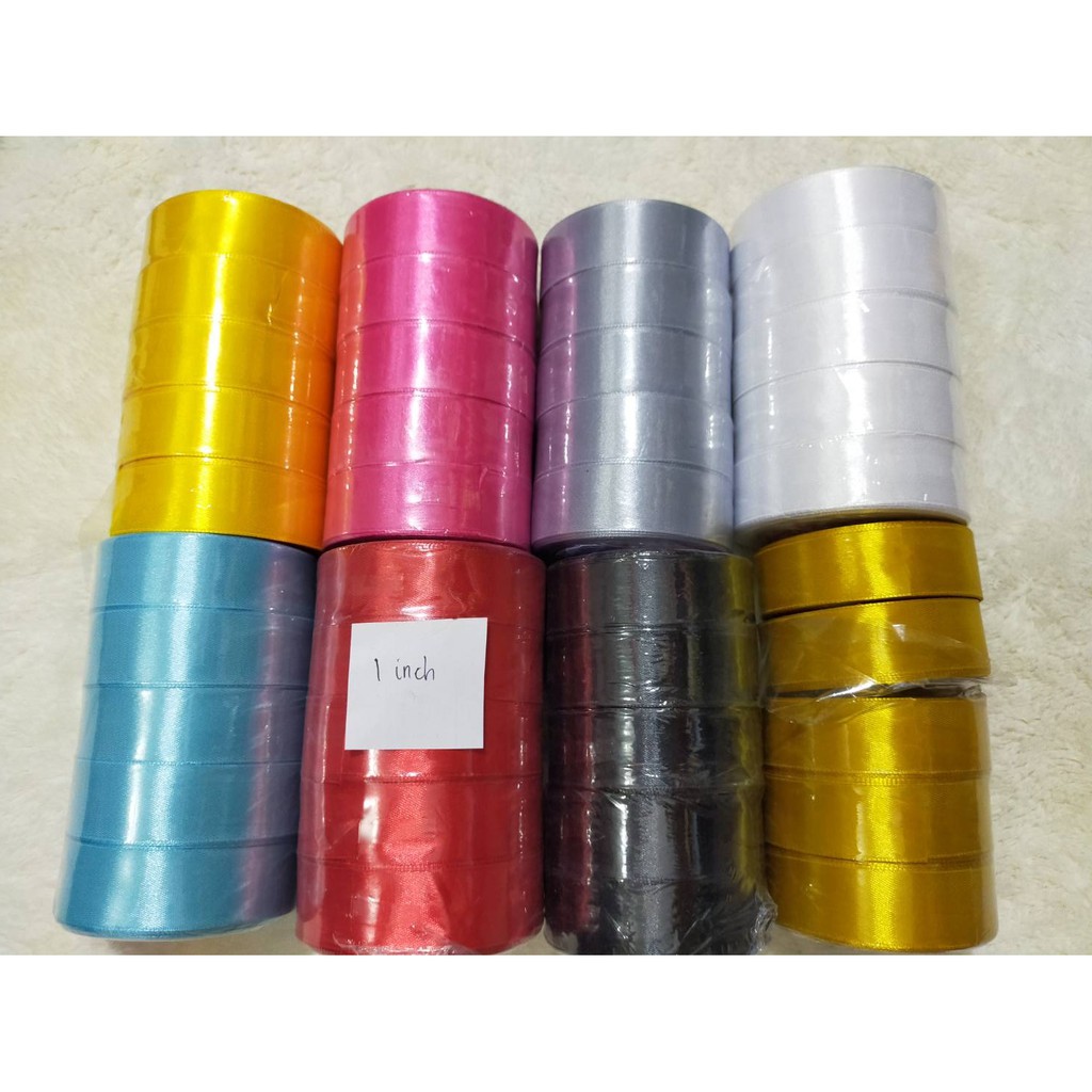 

Pita Satin 1 INCH / 2,5 CM 25 YARD (BRAND SAKURA)