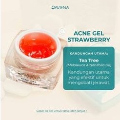 Acne Gel Strawberry Daviena skincare Original