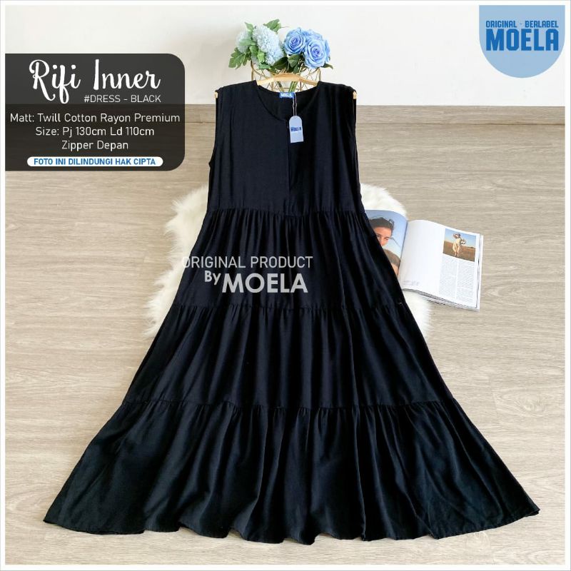INNER DRESS / RIFI INNER DRESS HITAM