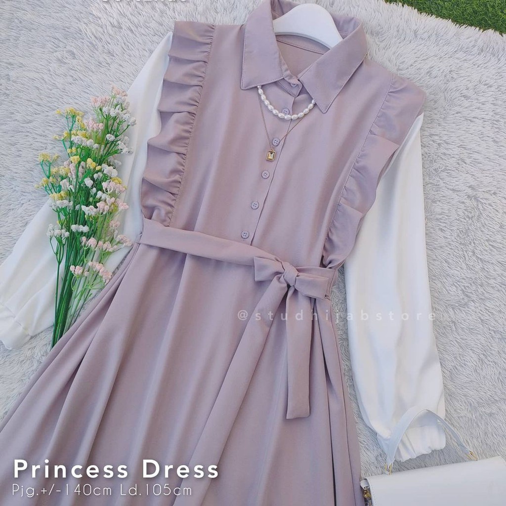 Dress Korean Basic Dress maxi Dress Muslim Dress Fashion Anak Perempuan Terbaru Baju lebaran 2022 Ga