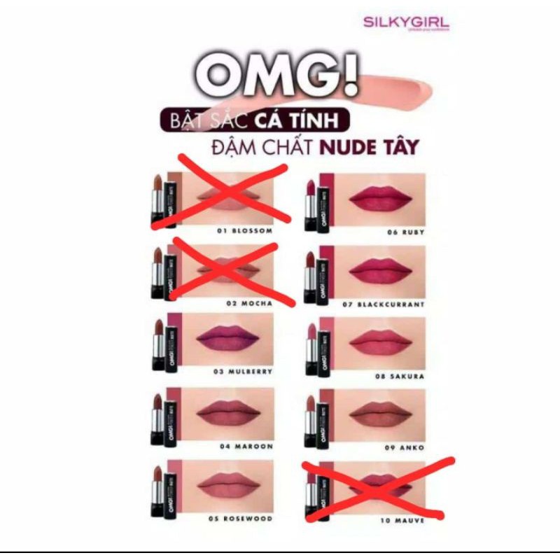 Silky Girl OMG Lipstick