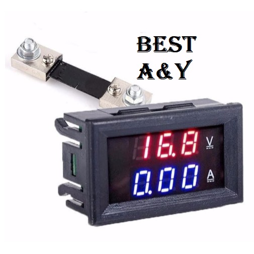 Dual Voltmeter include Shunt 100A 100V Ammeter 100A Digital Volt Ammeter