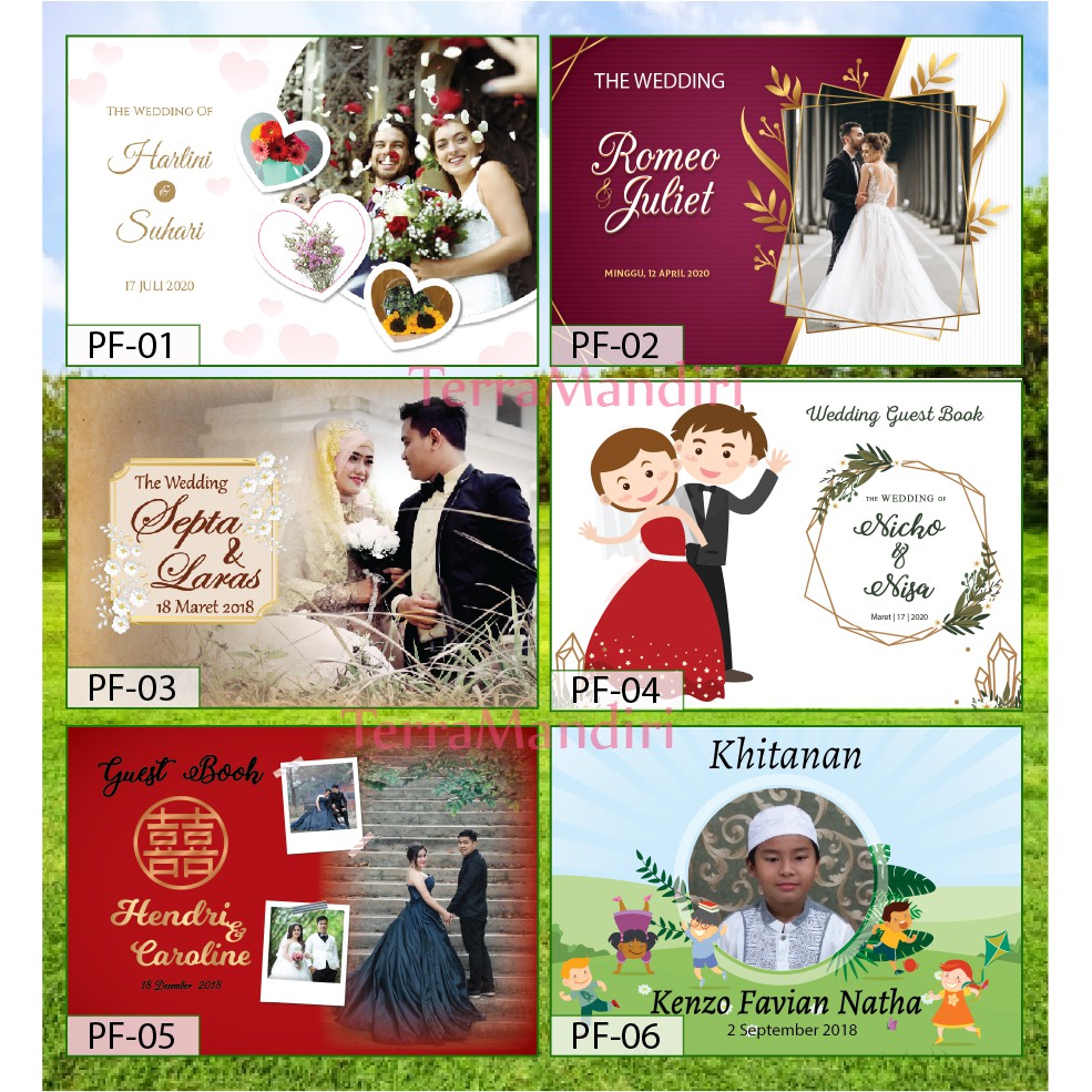 

Hardcover Custom GuestBook