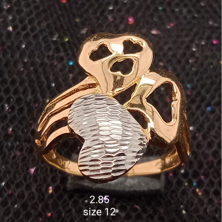 Cincin Emas 17K - 2.85 gr Kadar 750 - 1191