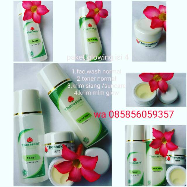 Glowing theraskin / paket flek