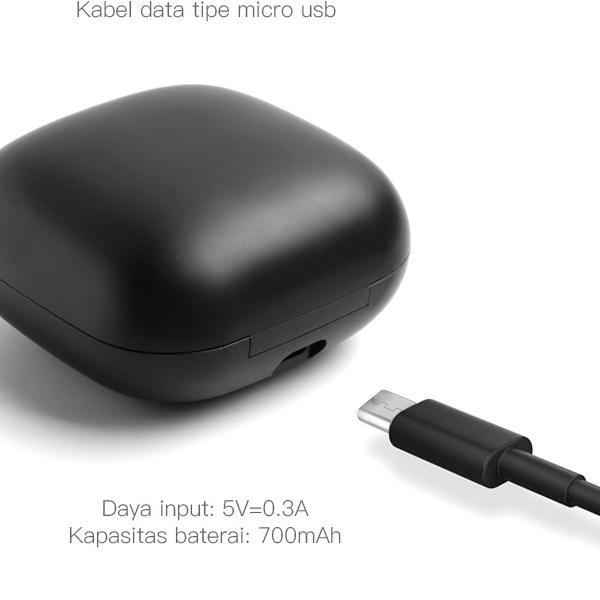 ☇ (New) TACOO 01S TWS Wireless Sport Bluetooth Earphone/Earbuds Headset Anti Slip Hi-Fi Sound LED Di