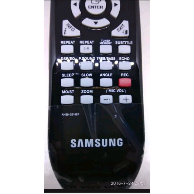 REMOTE REMOT DVD SAMSUNG HOME THEATER COMPO AH59-02146 ORIGINAL ASLI