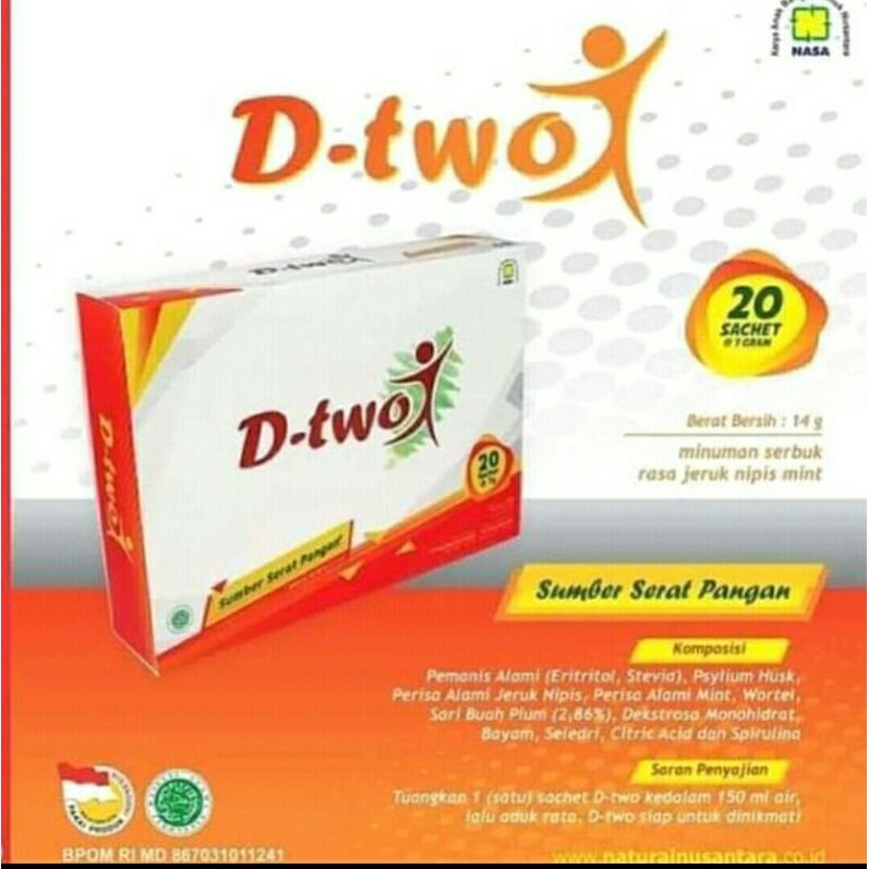 D-TWO NASA,,Pelangsing Badan Herbal