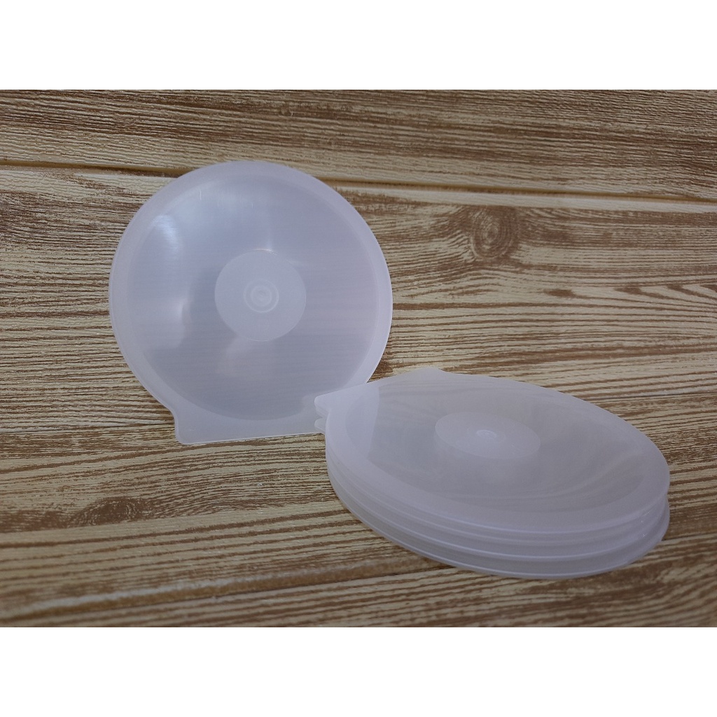 CD Case Plastik Bulat/Oval