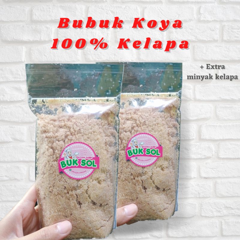 BUBUK KOYA SOTO - 100% Bahan Kelapa - 100 gram