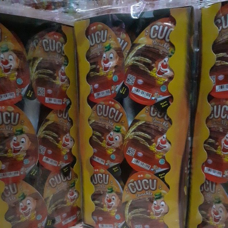 

CUCU QUACKLE/1 pak isi24 pcs