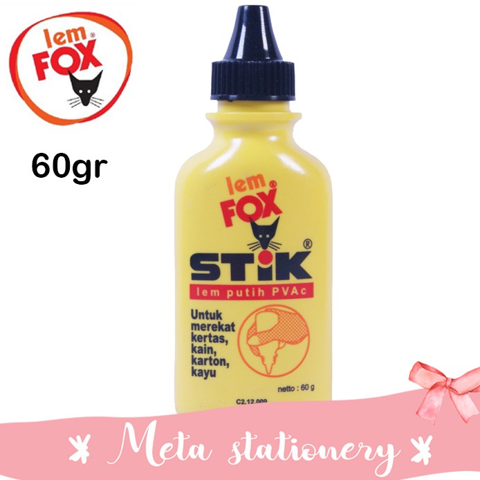 

Lem Fox Stik 60gr