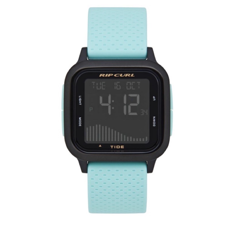 jam tangan rip curl next tide digital mint