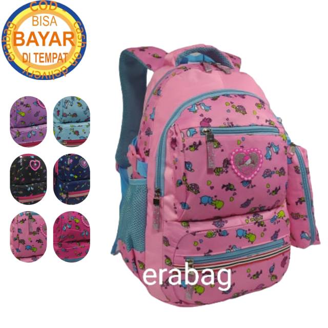 Tas Ransel Anak Perempuan Backpack SILVER GIRL by Alto Original 71420S