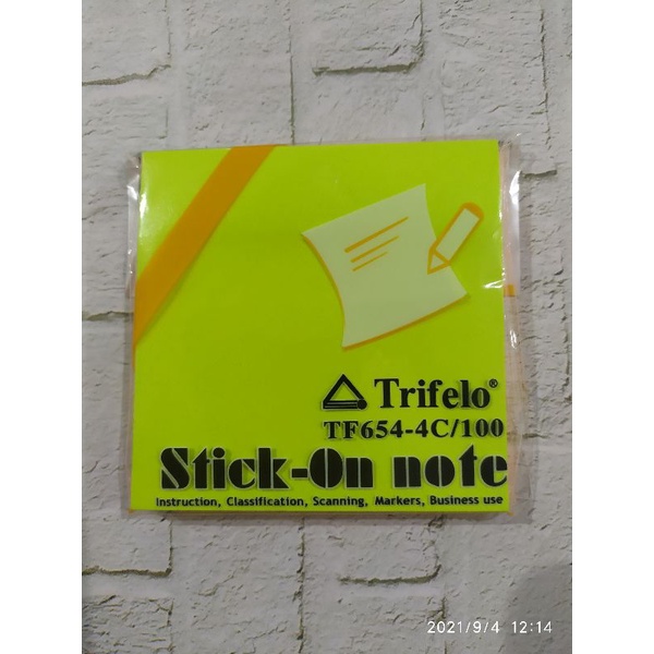 

Sticky note Murah TF-654 4 Warna isi 100 lembar