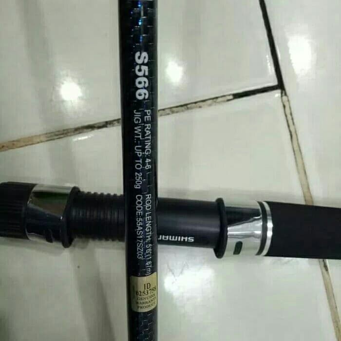 joran shimano + reel ryobi