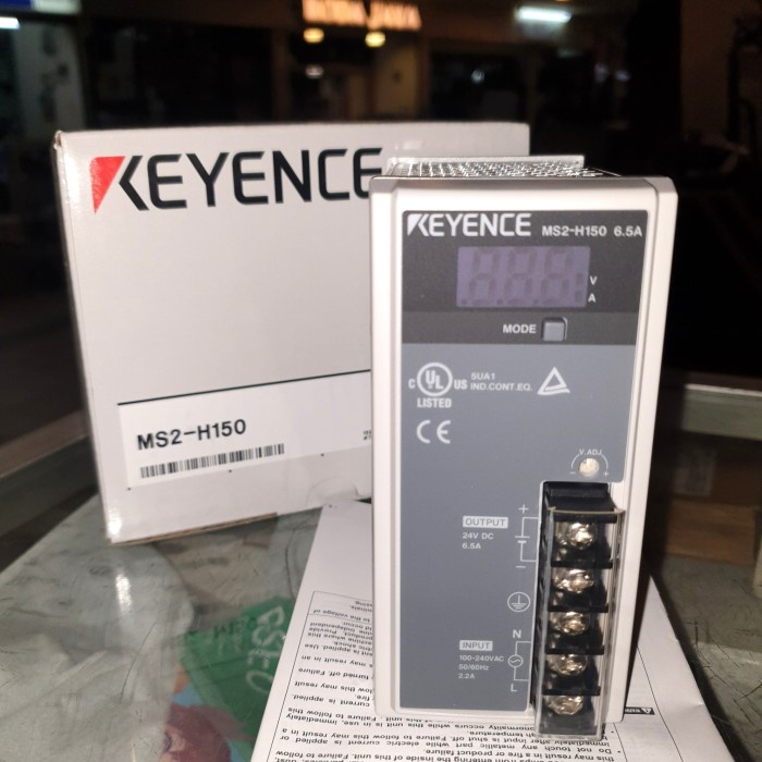 Jual KEYENCE MS2H150 POWER SUPPLY input 100240vac output 24VDC 6.5A