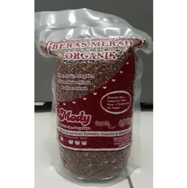 

Beras Organik Mody Merah 0,9kg