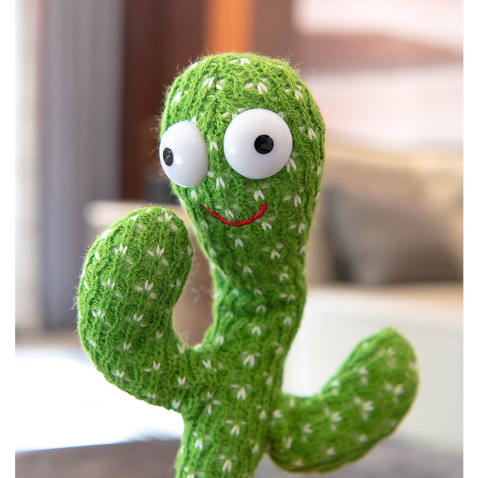 ⚡YZ (COD) Dancing Cactus Toys Boneka Kaktus Joget Boneka Kaktus Goyang Mainan Kaktus Goyang Mainan Boneka Kaktus Boneka Cactus