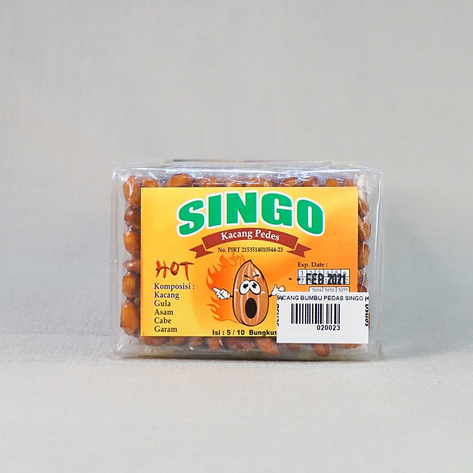 

Kacang Bumbu Pedas Singo - Snack Pilihan