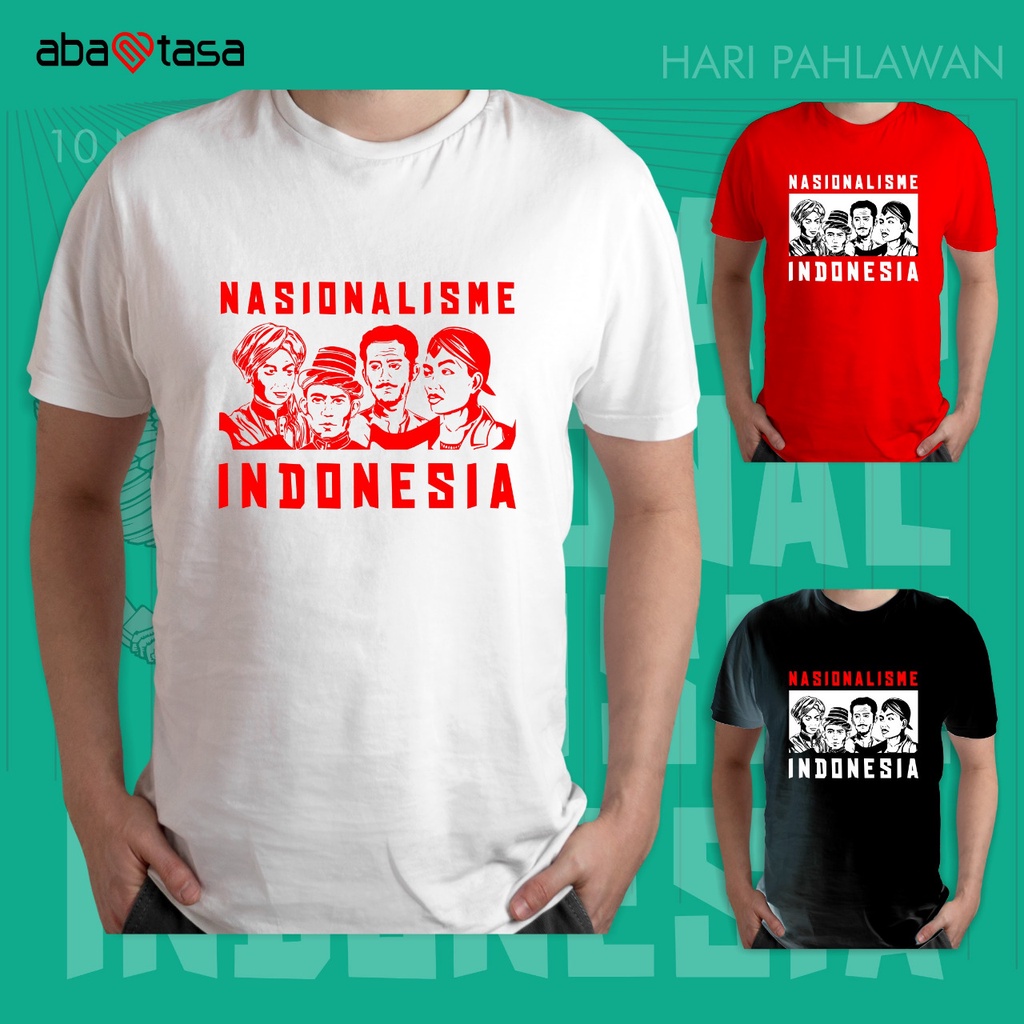 Kaos Pahlawan Nasional Indonesia Edisi Hari Pahlawan
