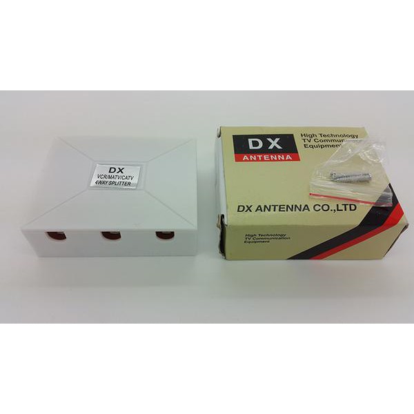 Splitter 4 way Antena TV DX dus