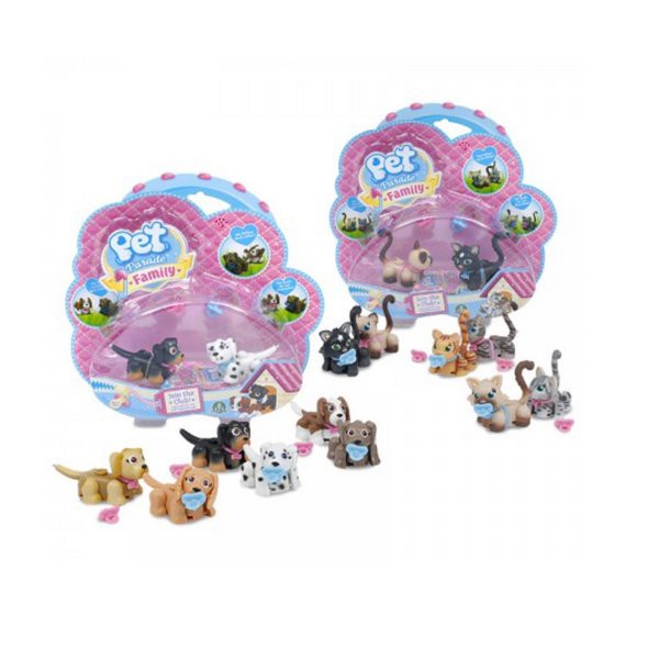 G 10       Pet Parade Mainan Figure Hewan Anak Anjing Coklat 5901692