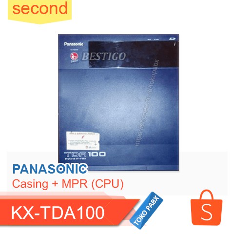 Casing KX-TDA100 Pabx Panasonic include MPR (CPU) Second