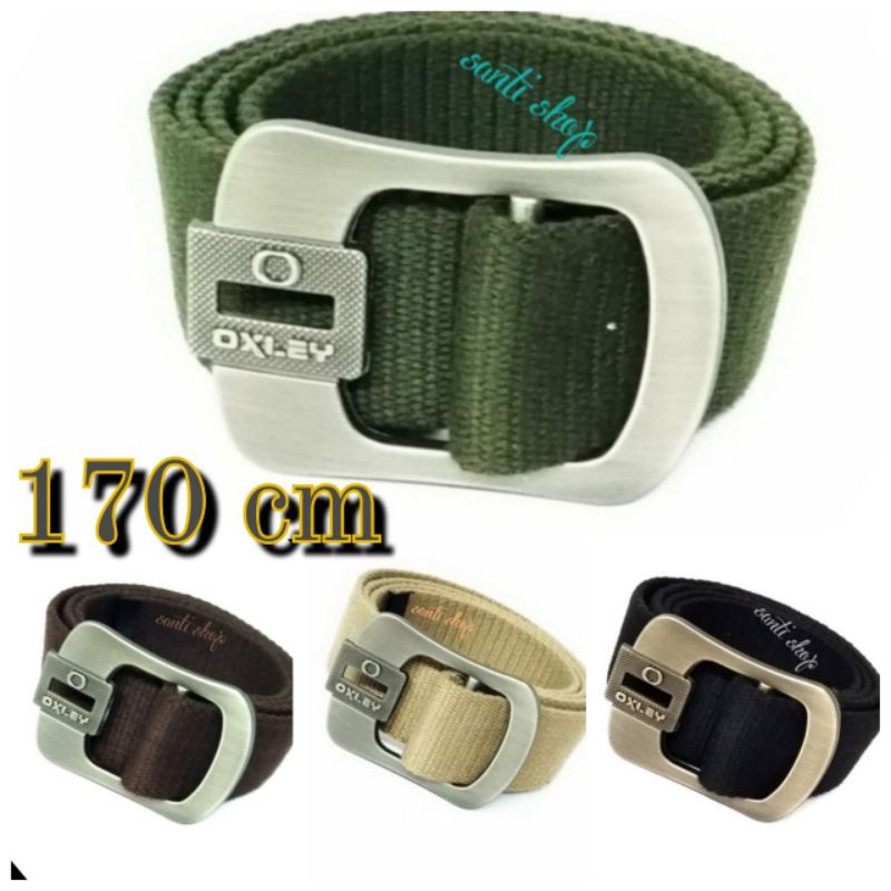 IKAT PINGGANG PRIA CANVAS SABUK PRIA CANVAS  FASHION BELT UNISEX 029 OXLEY