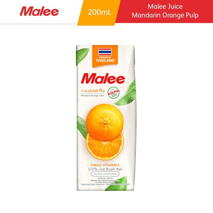 

COD Malee Juice Mandarin Orange Pulp 200 ml
