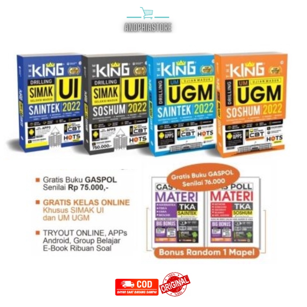 Seleksi Masuk UI 2022 The King Drilling Simak UI 2022 The King UM UGM UTUL UGM 2022