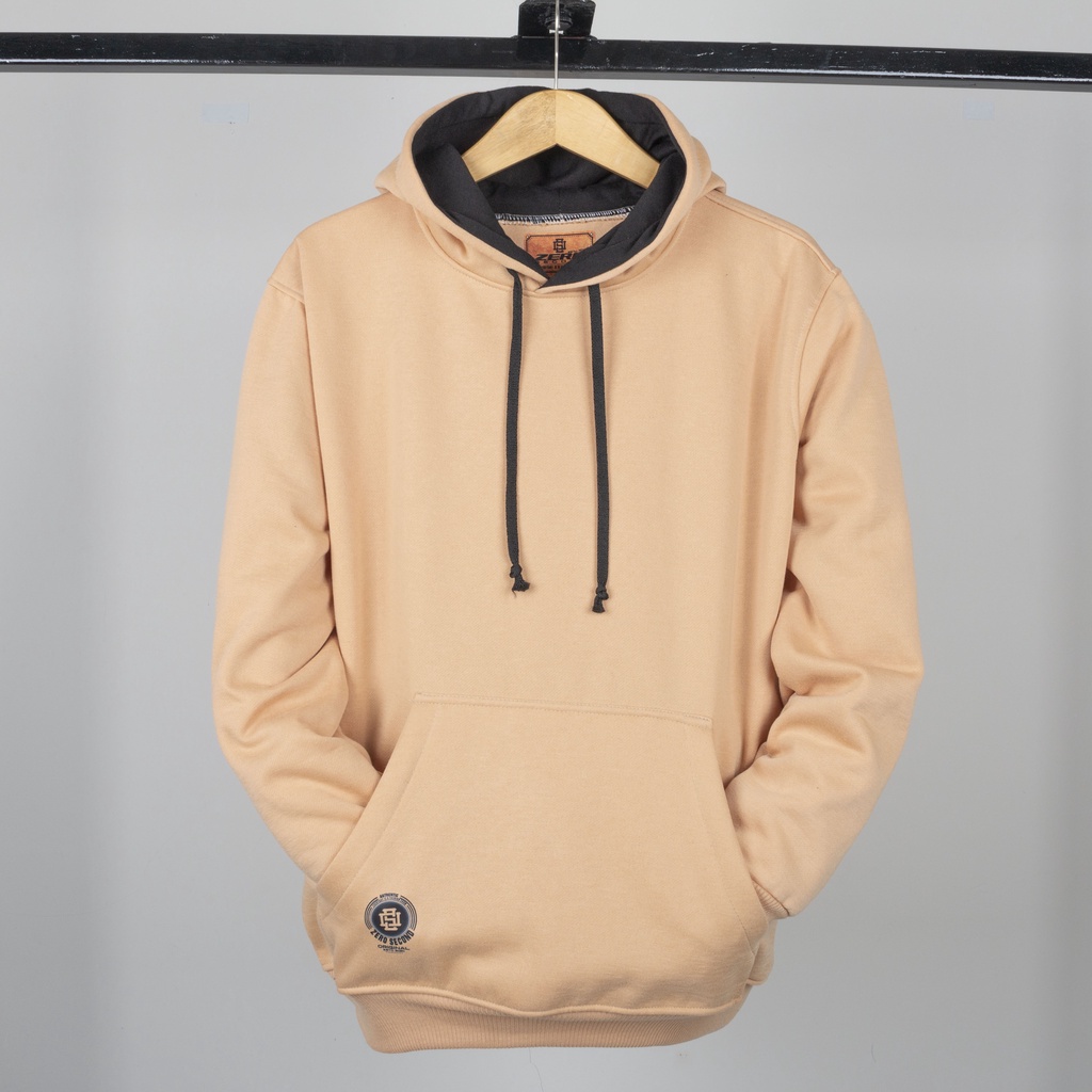 Sweater hoodie Pria Polos Coksu Original Zrero.Second Bahan Catton