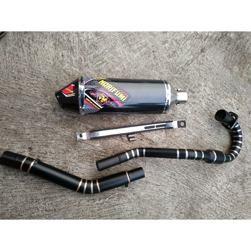 Knalpot racing norifumi klx bf,dtrackr,crf