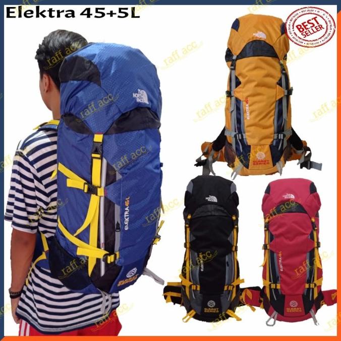 ORIGINAL Tas Carrier The North Face TNF Elektra 45L