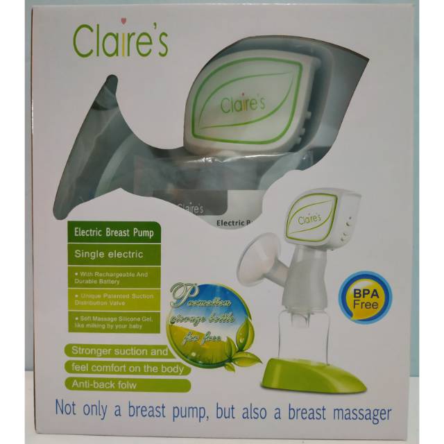 Claire's Electric Breast Pump BP-A20 Pompa ASI Elektrik Claires