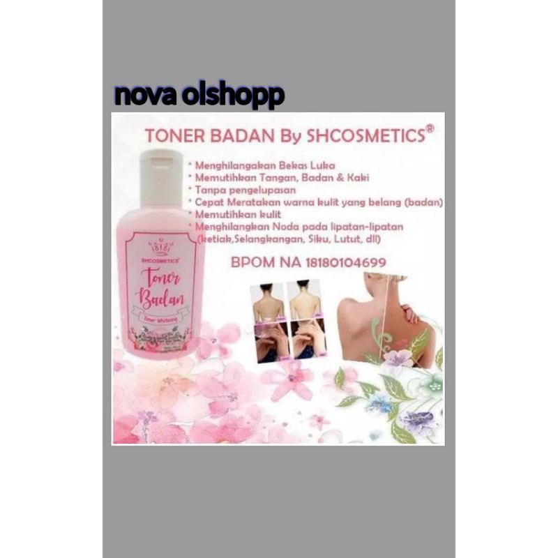 toner badan SH cosmetics