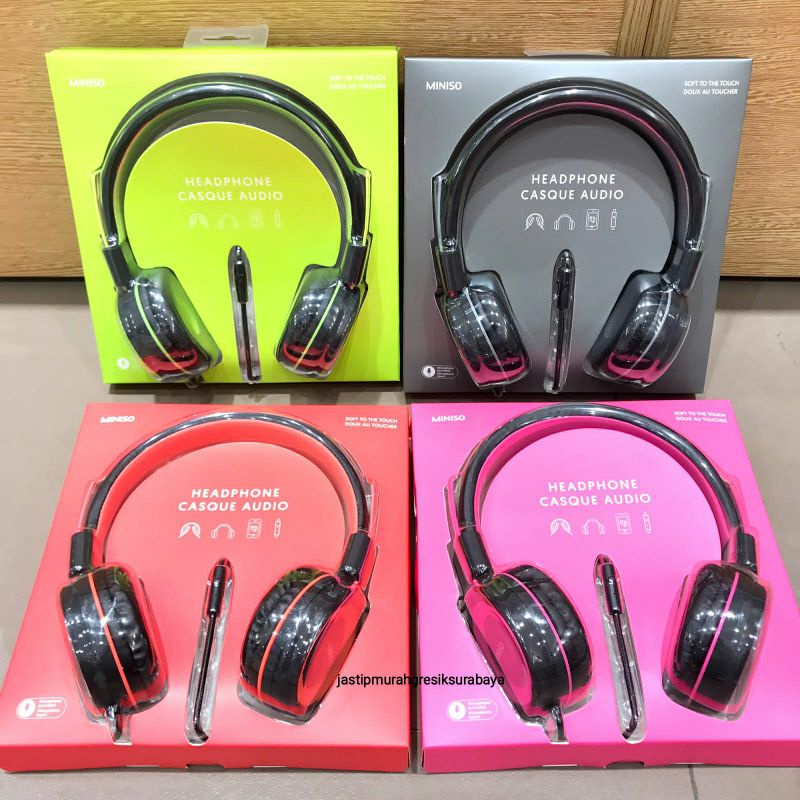 FOLDABLE HEADPHONES MINISO HEADPHONE FOLDABLE HEADPHONE MINISO