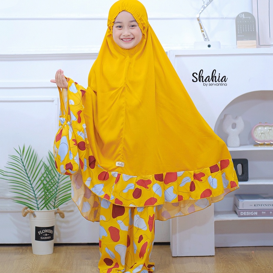 SHAHIA - Mukena Anak Sabila Prayer Set-1
