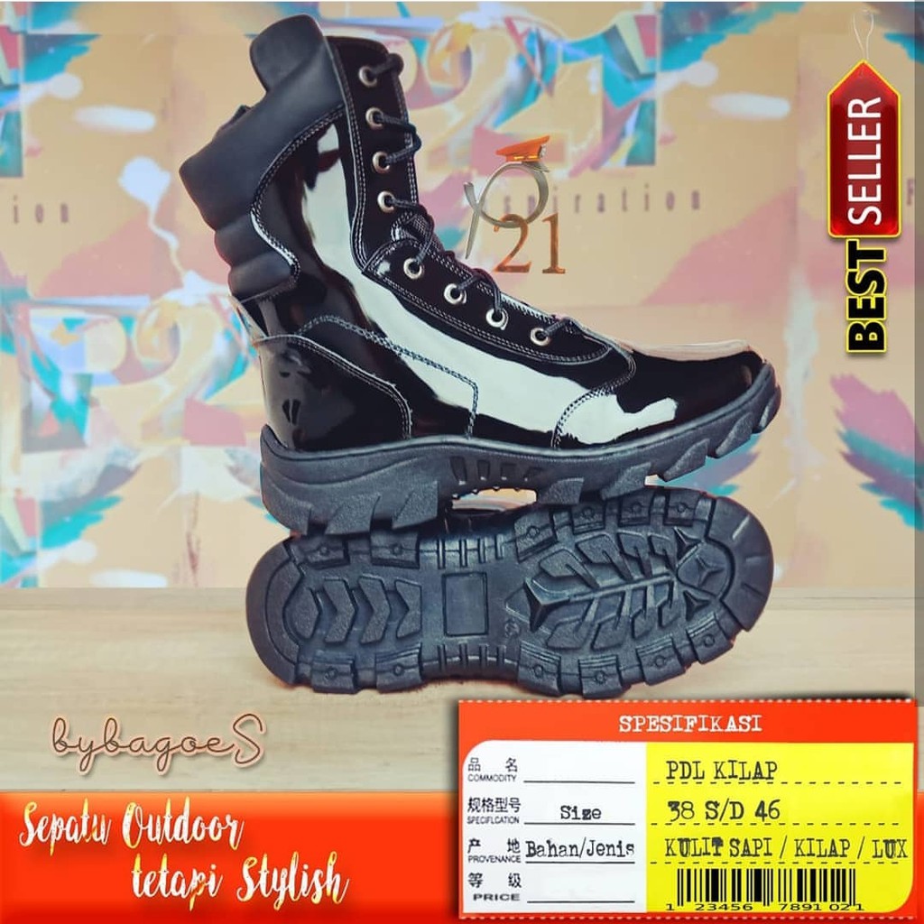 Sepatu P21 PDL Kilap