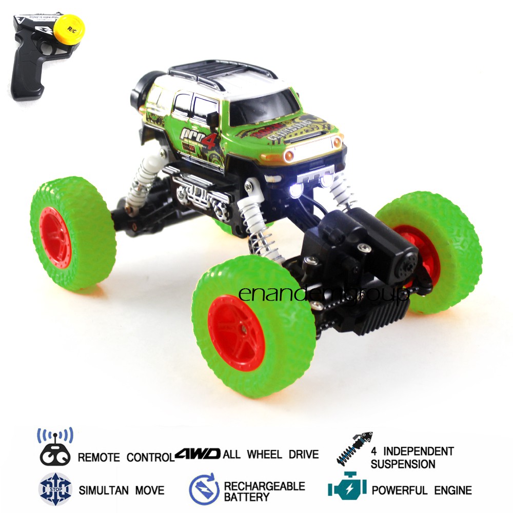 Mainan Mobil Remot Kontrol Rc Offroad Climbing 4WD