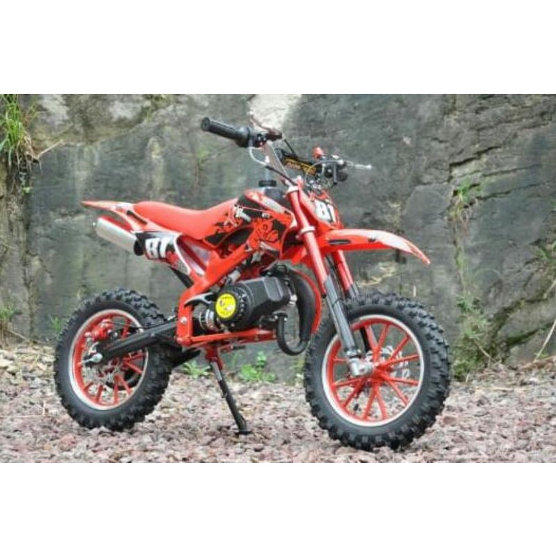 MOTOR MEDIUM TRAIL 50CC MESIN 2 TAK  MT2 -MOTOR MINI CROSS-MAINAN MOTOR MINITRAIL