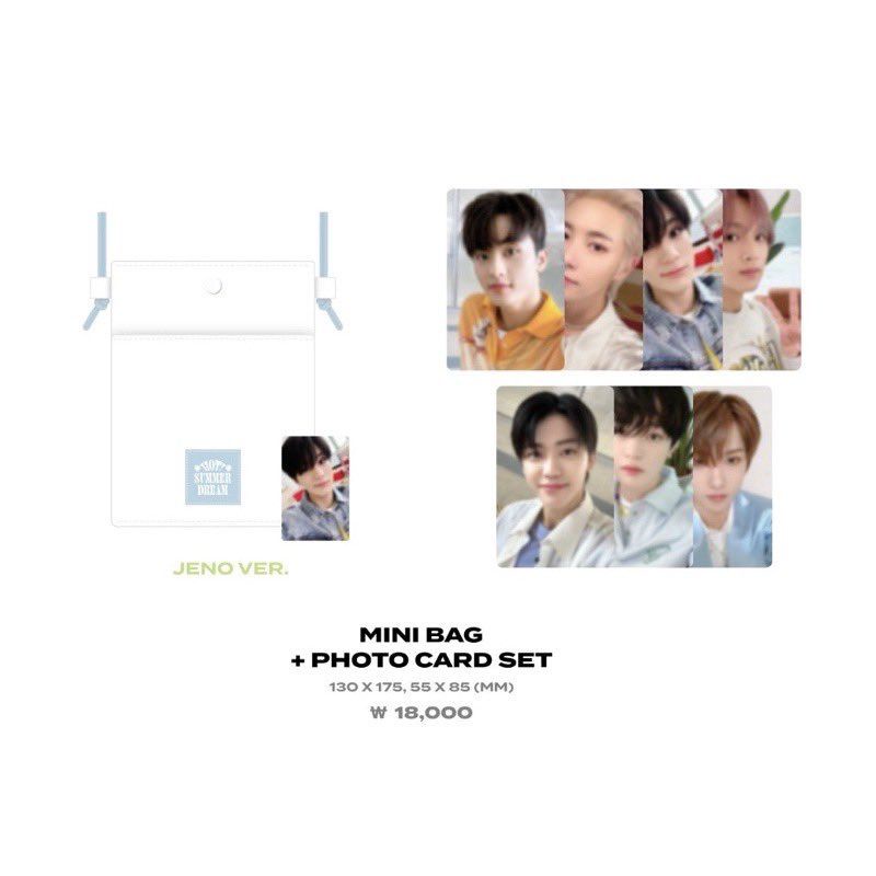 MINI BAG SET NCT DREAM FANMEETING CHENLE