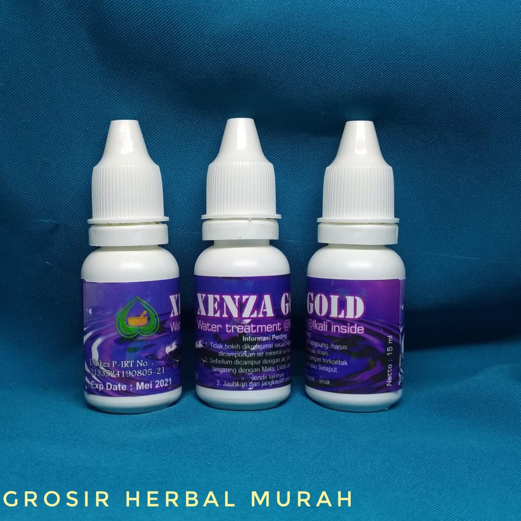 Xenza gold Alkali konsentrat Alami Original