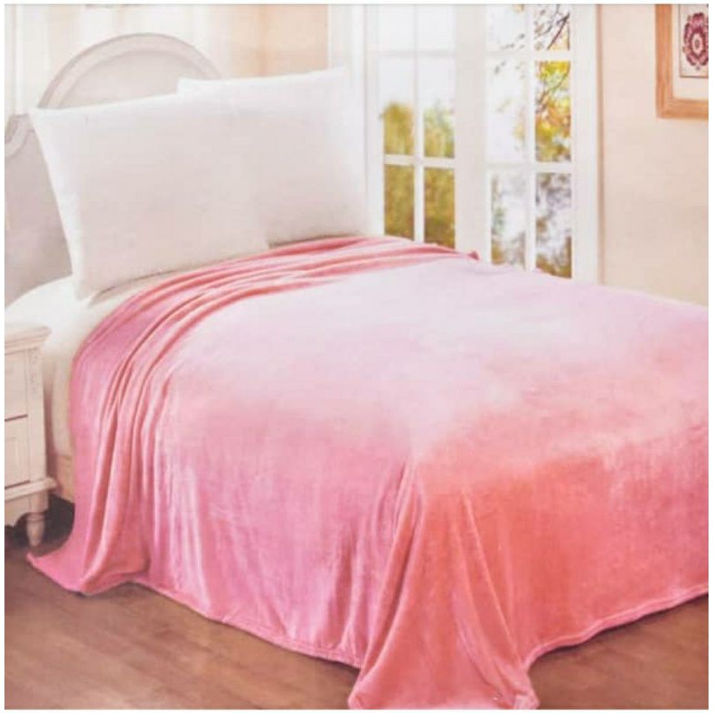 SELIMUT FLANEL SUPER LEMBUT ARTHOME - PINK
