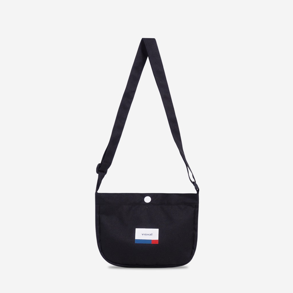 VISVAL - Tas Selempang - Maru - Hitam - tas visval tas