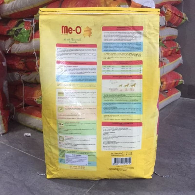 Grab/Go-Jek Meo Persian Adult 7kg/Makanan Kucing Anti Hairball